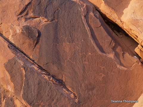 Moab Petroglyphs  P5302563